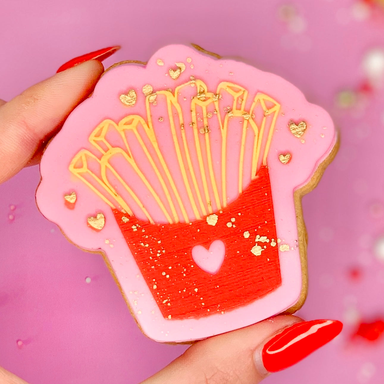 FRIES RAISED EMBOSSER Bake Box Boutique