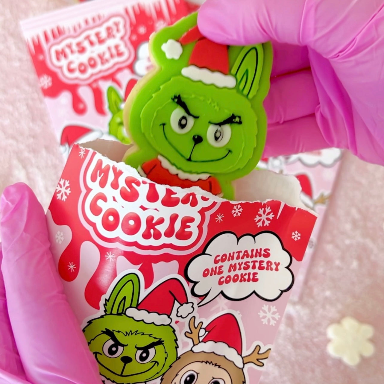 CHRISTMAS MYSTERY COOKIE BAGS - PACK OF 10