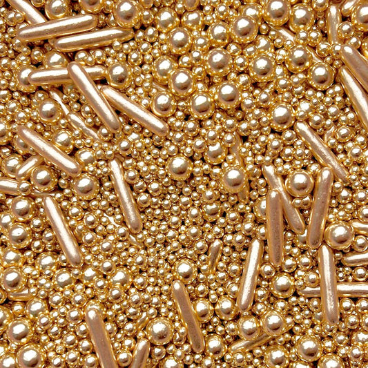 VEGAN GOLD SPRINKLE MIX (v)