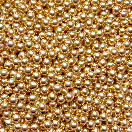 GOLD 7MM PEARLS - SUPER SHINE SPRINKLES