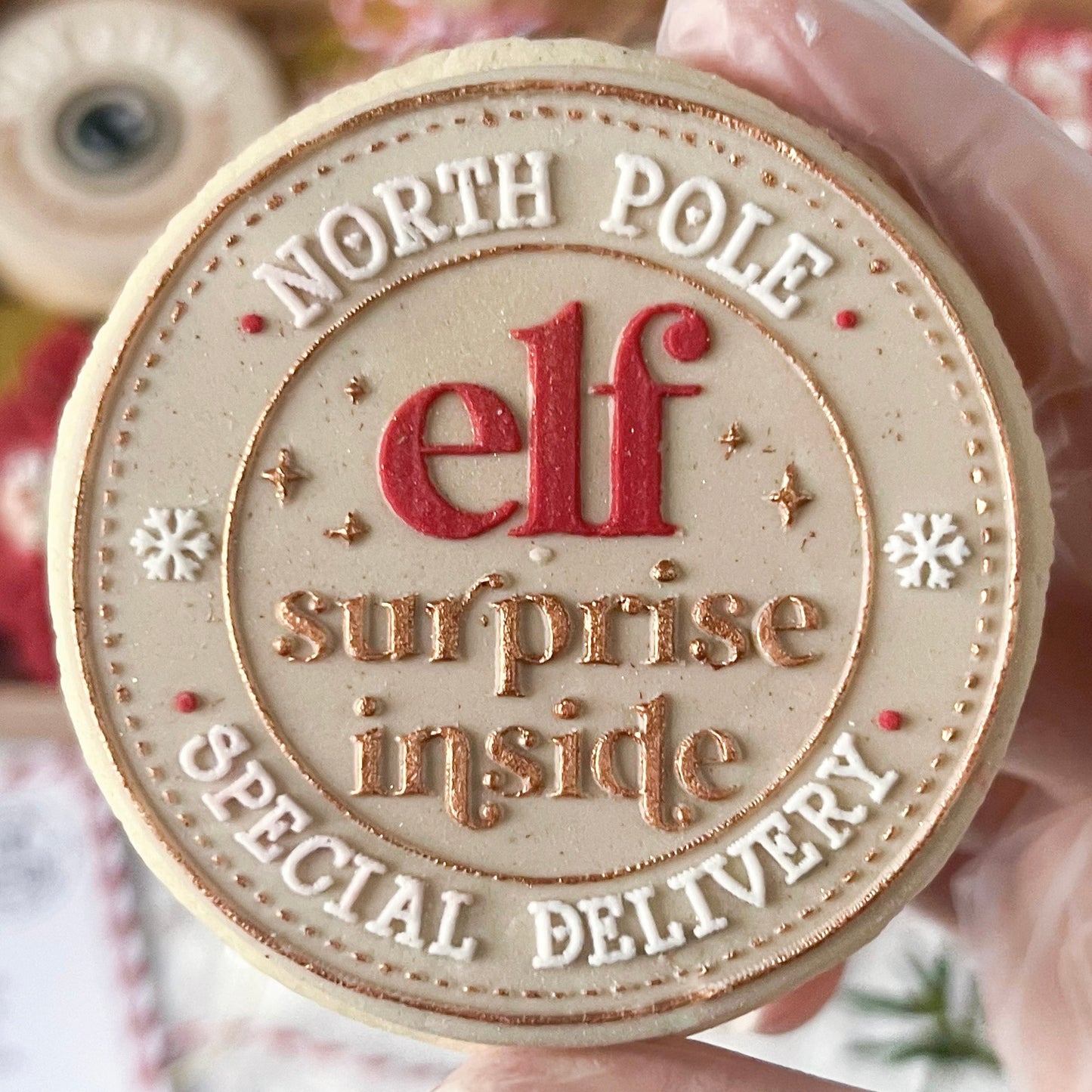 ELF SURPRISE INSIDE- RAISED EMBOSSER