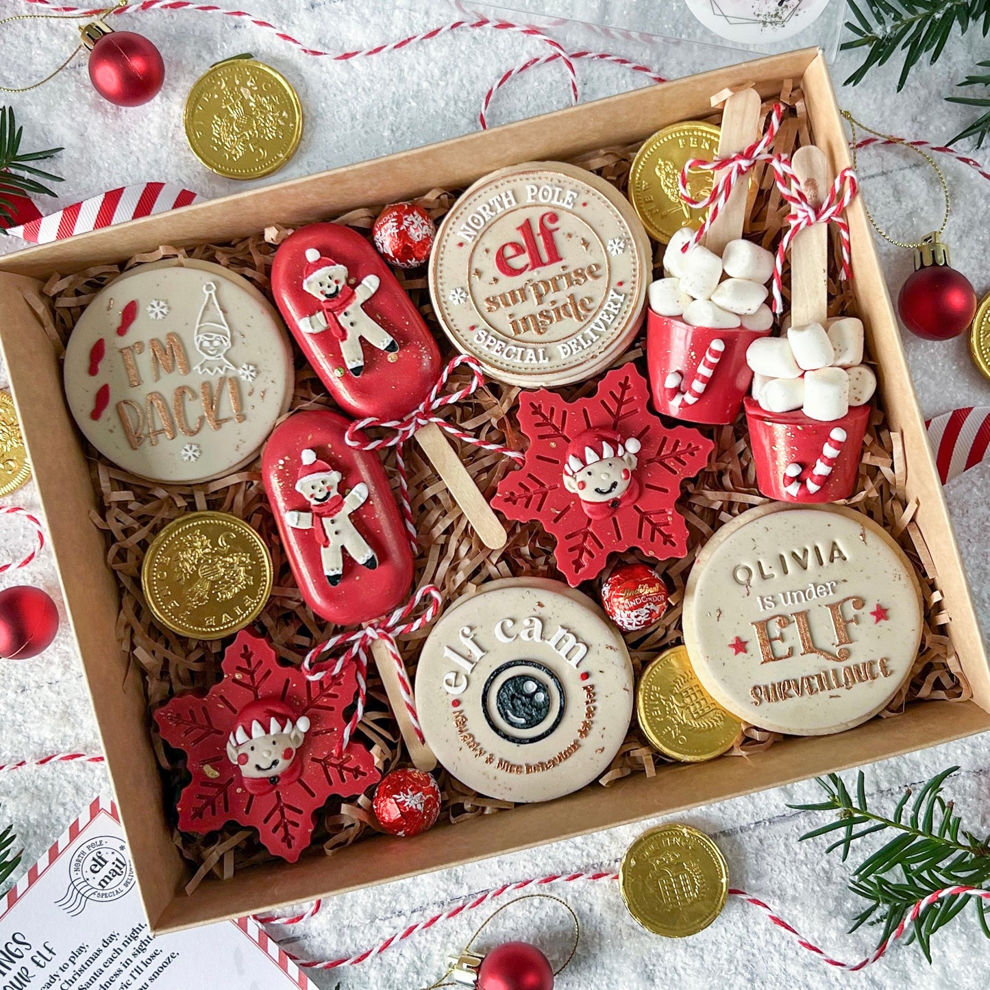 UNDER ELF SURVEILLANCE - RAISED EMBOSSER