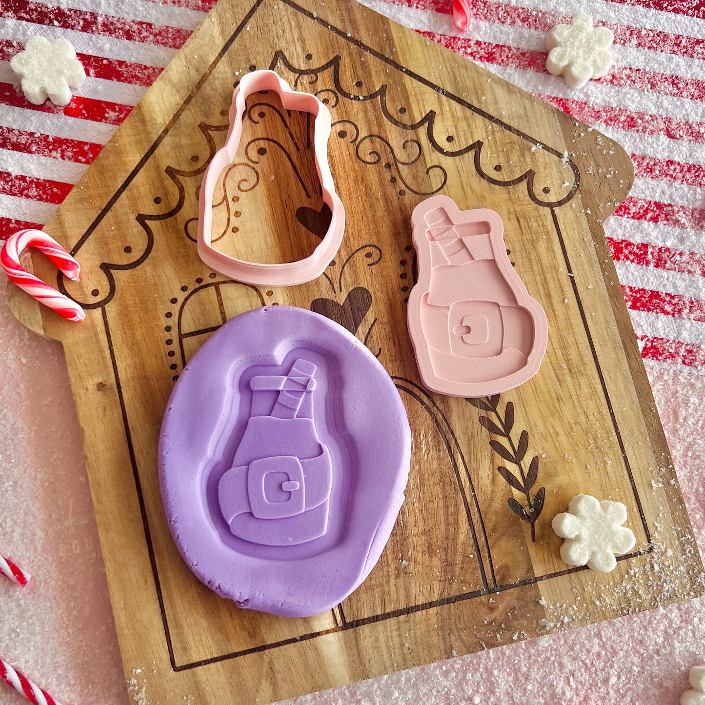 MILK BOTTLE - MULTI POP EMBOSSER AND CUTTER