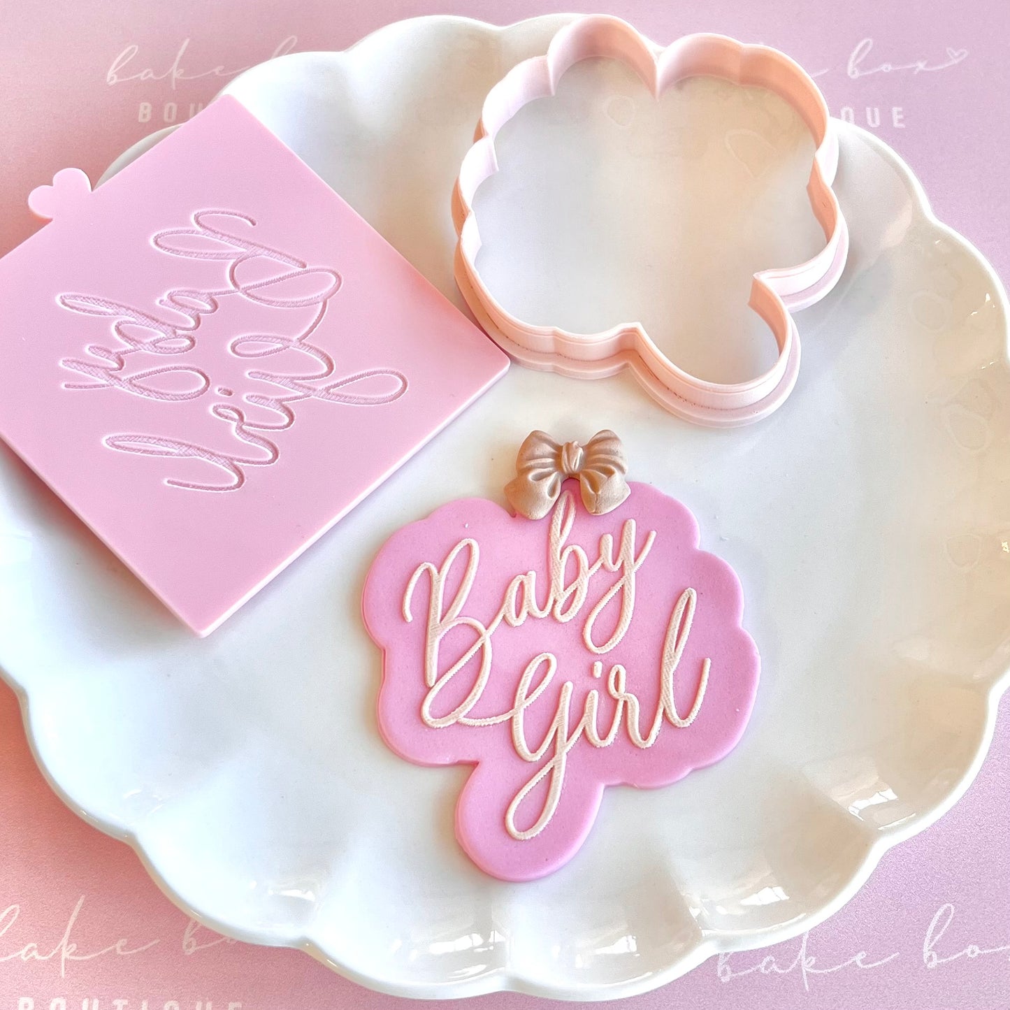 BABY GIRL - RAISED EMBOSSER