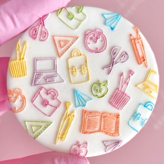 SCHOOL PATTERN - RAISED EMBOSSER