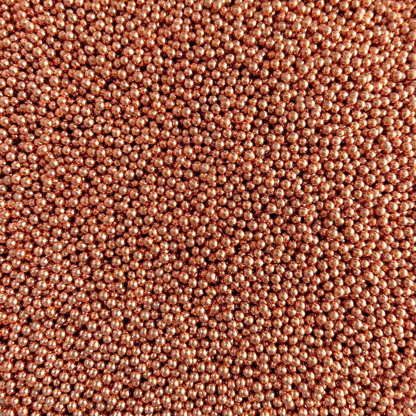 ROSE GOLD 2MM PEARLS - SUPER SHINE SPRINKLES