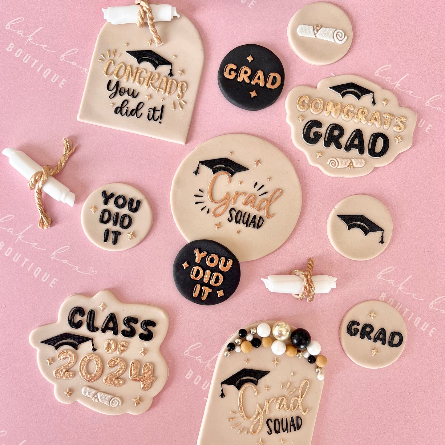 GRAD SQUAD - RAISED EMBOSSER