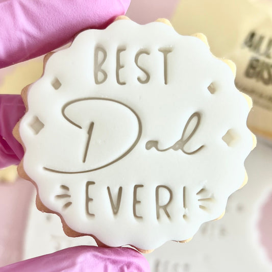 BEST DAD EVER STAMP
