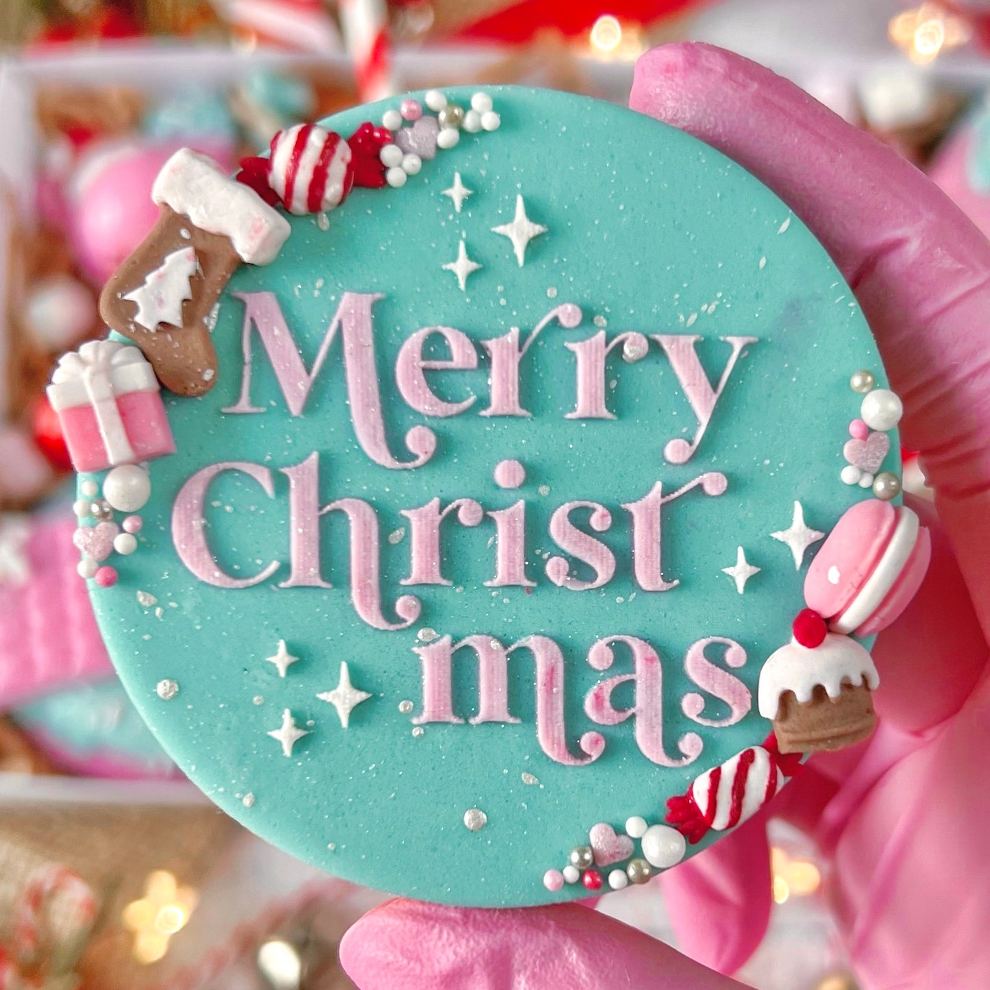 MERRY CHRISTMAS - RAISED EMBOSSER