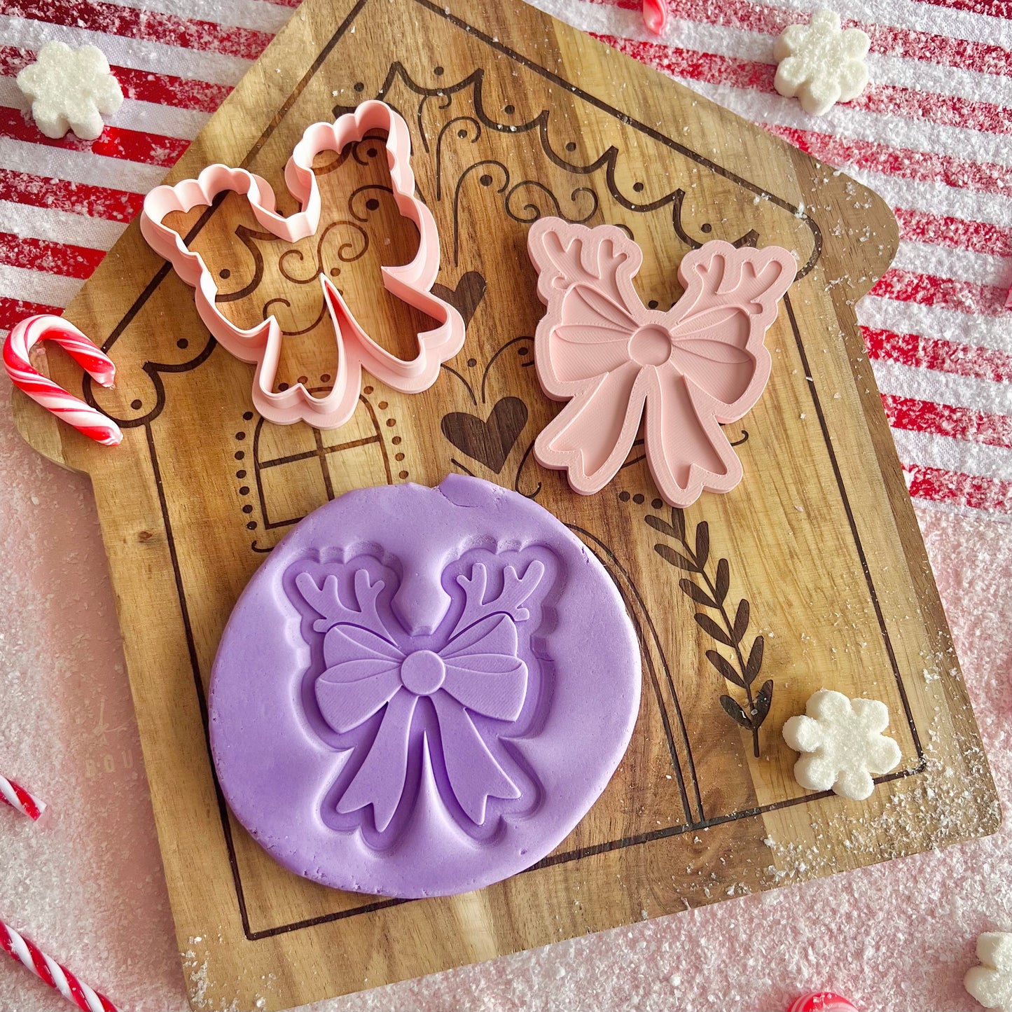 BOW ANTLERS - MULTI POP EMBOSSER AND CUTTER