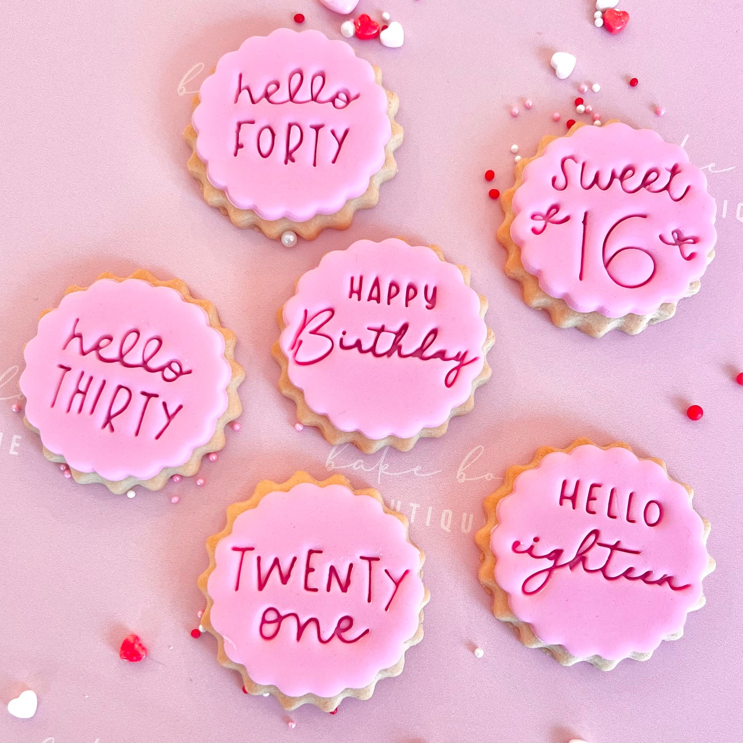HELLO EIGHTEEN STAMP
