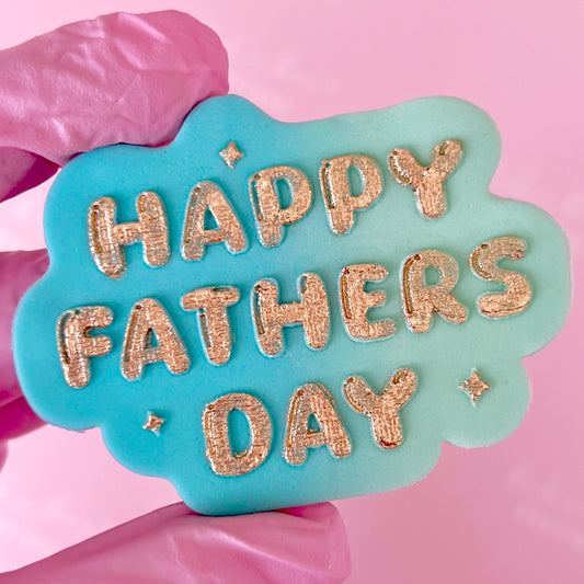 HAPPY FATHERS DAY - RAISED EMBOSSER