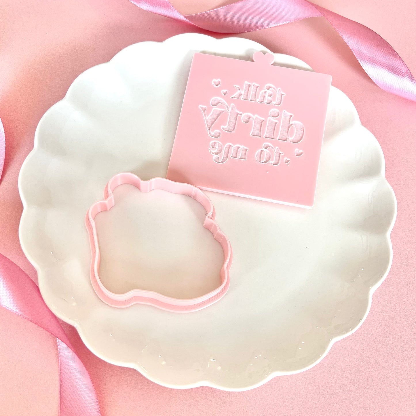 TALK DIRTY TO ME - RAISED EMBOSSER