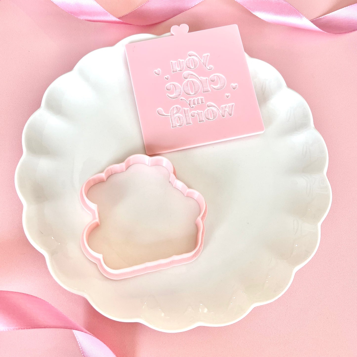 YOU CROC MY WORLD - RAISED EMBOSSER