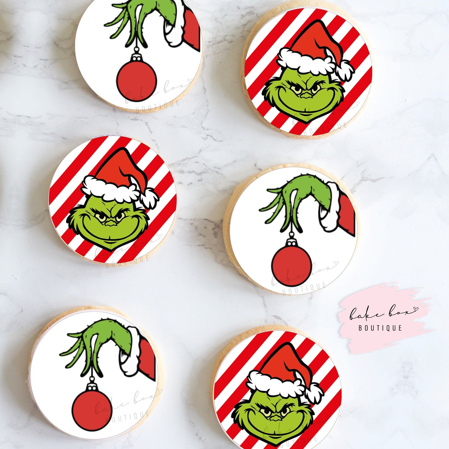 EDIBLE TOPPERS - THE GRINCH