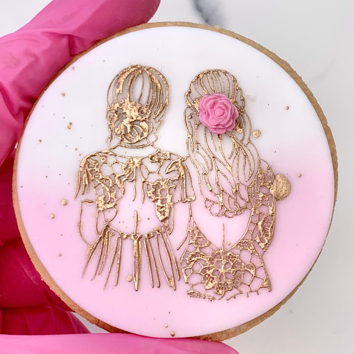 BRIDE AND BRIDESMAID - RAISED EMBOSSER