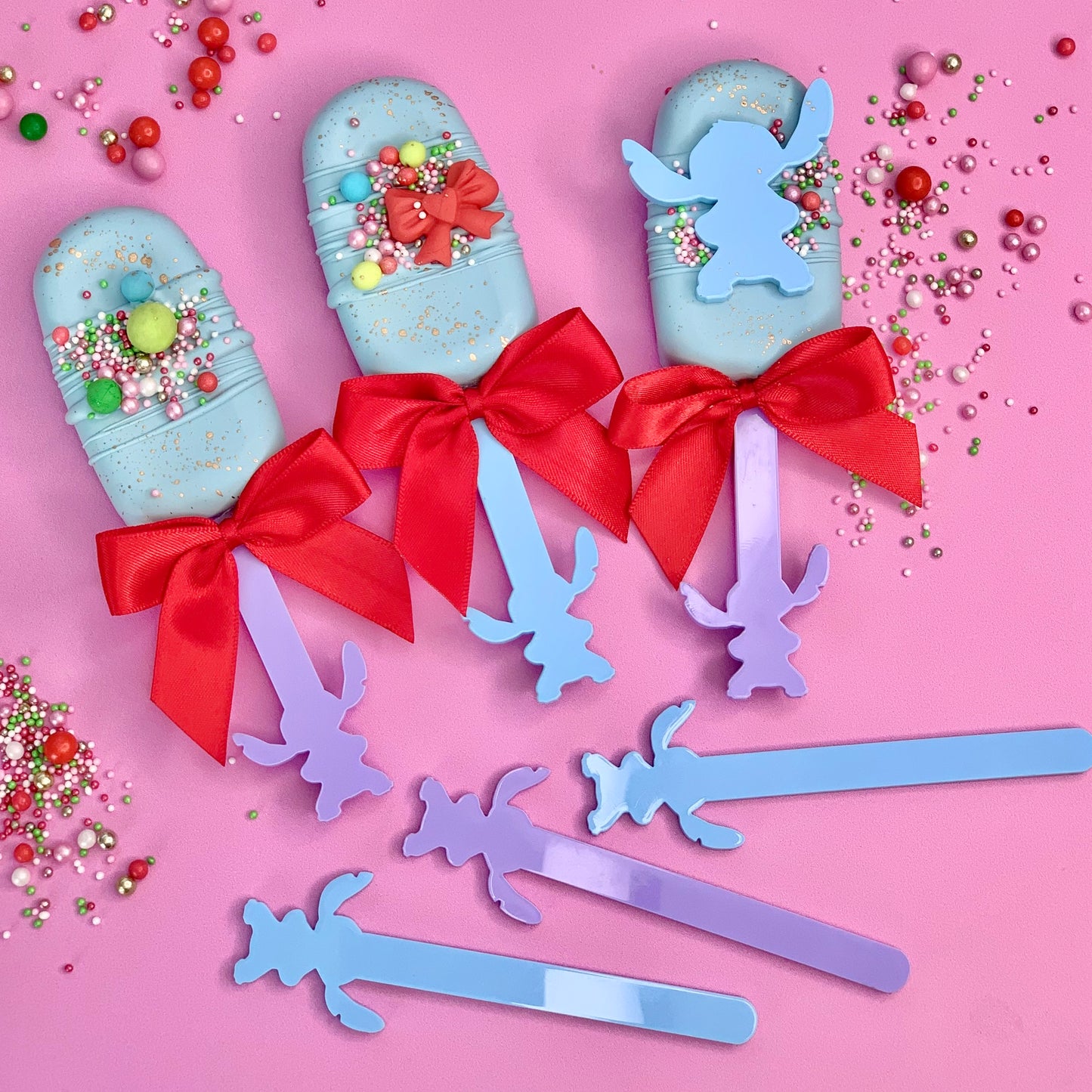 STITCH CAKESICLE STICKS - PACK OF 6