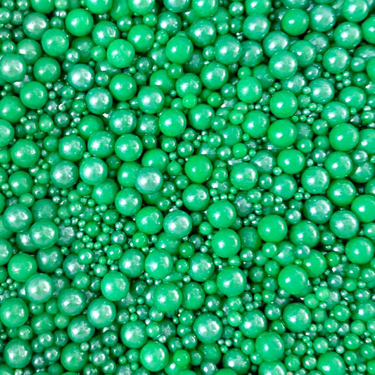 DARK GREEN PEARLS - SPRINKLE MIX (V)