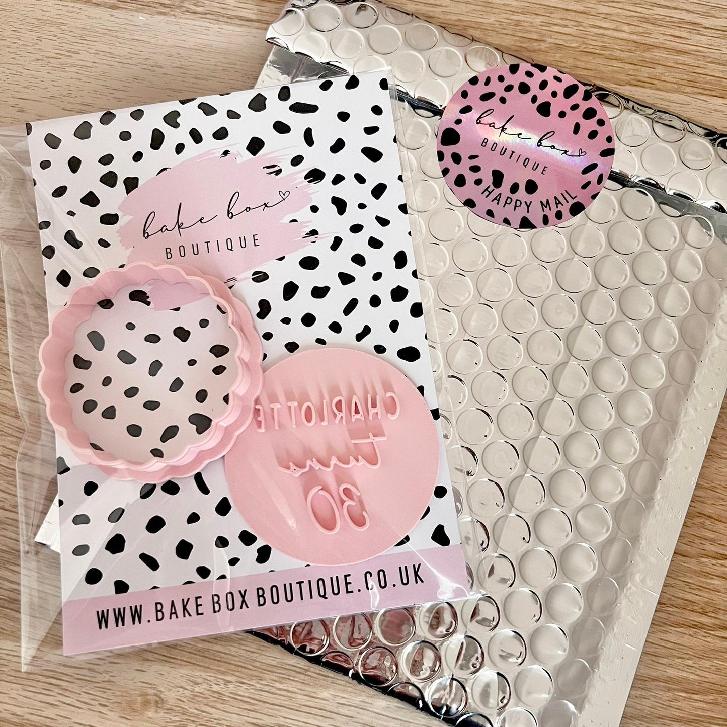 CUSTOMISED STAMP - NAME TURNS AGE