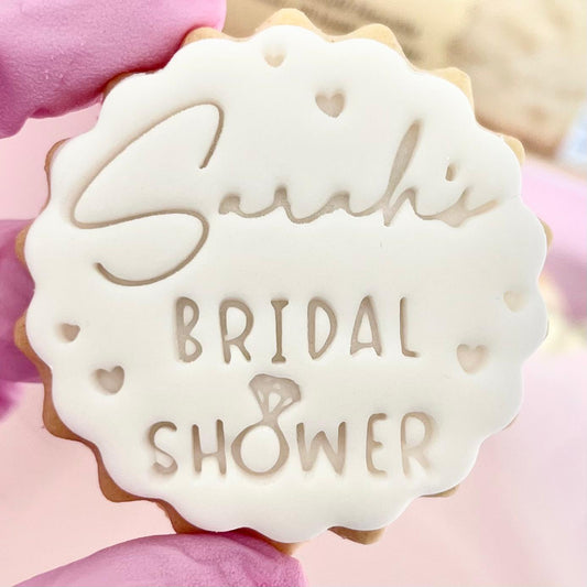 CUSTOMISED STAMP - NAME BRIDAL SHOWER