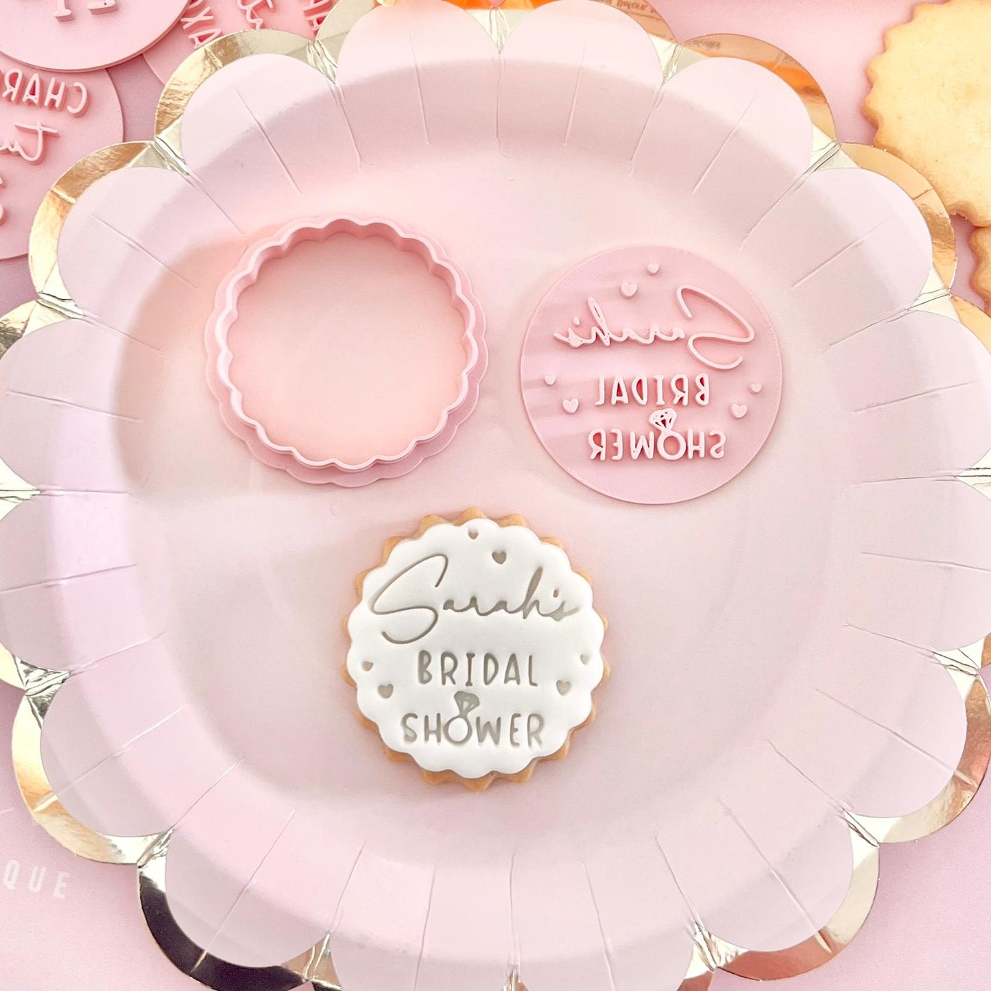 CUSTOMISED STAMP - NAME BRIDAL SHOWER