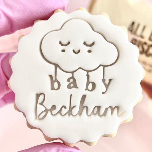 CUSTOMISED STAMP - BABY NAME CLOUD