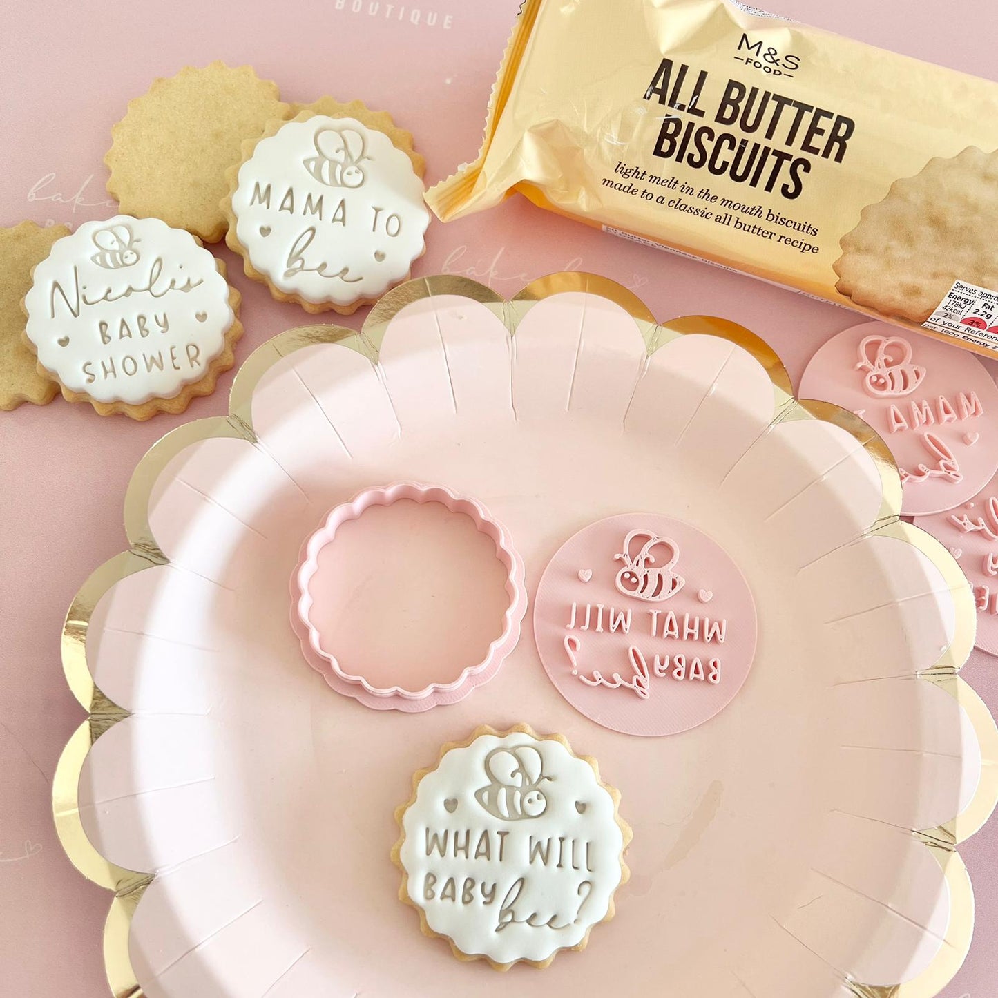 WHAT WILL BABY BEE STAMP