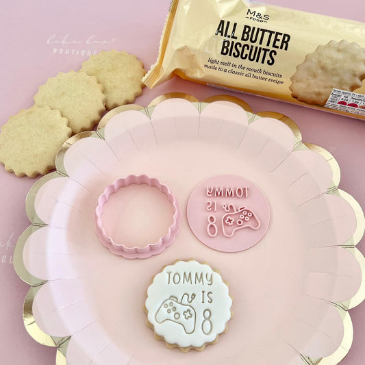 CUSTOMISED STAMP - GAMING CONTROLLER NAME IS AGE