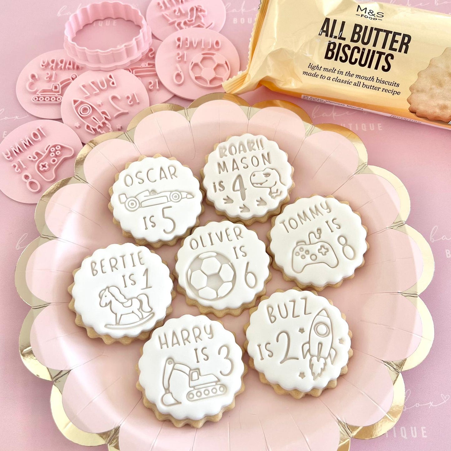 CUSTOMISED STAMP - NAME IS AGE DIGGER