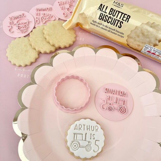 CUSTOMISED STAMP - NAME IS AGE TRACTOR