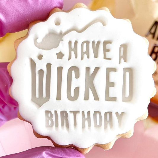 HAVE A WICKED BIRTHDAY STAMP