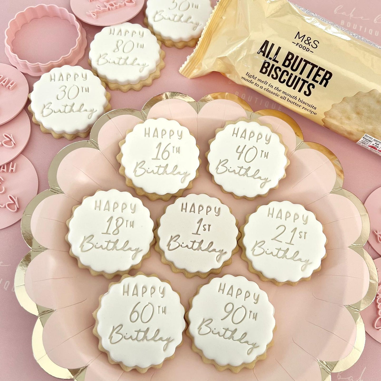HAPPY 1ST BIRTHDAY STAMP