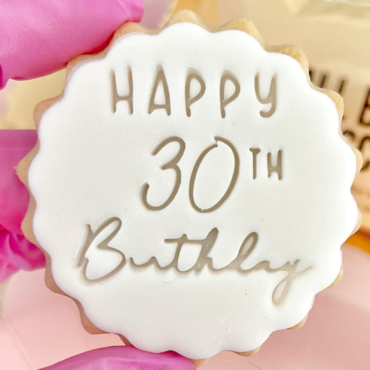 HAPPY 30TH BIRTHDAY STAMP