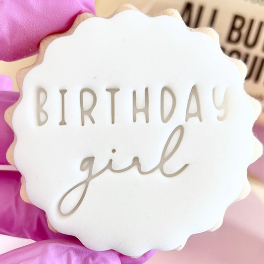BIRTHDAY GIRL STAMP