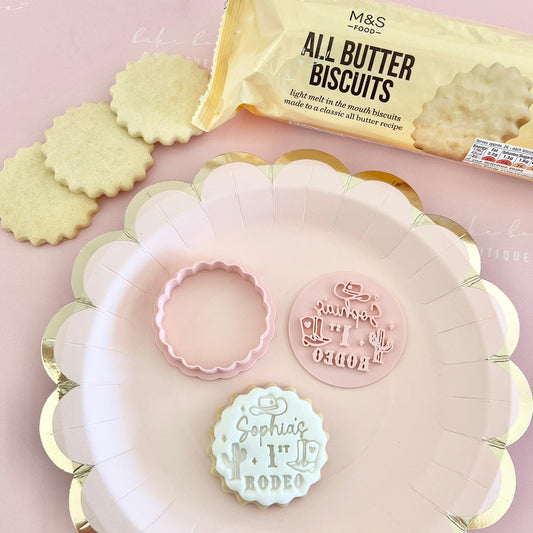 CUSTOMISED STAMP - NAME AGE RODEO