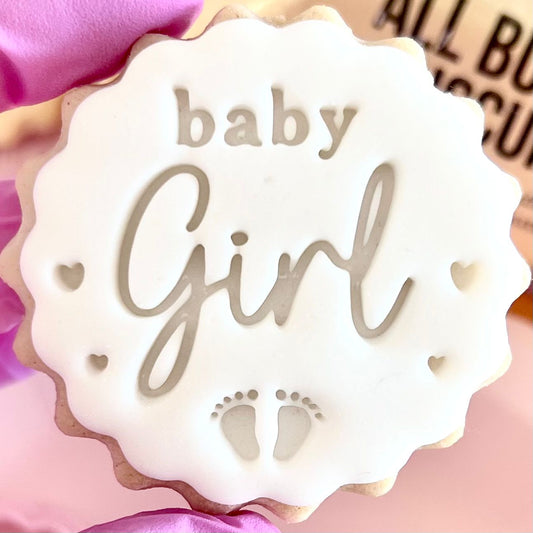 BABY GIRL STAMP