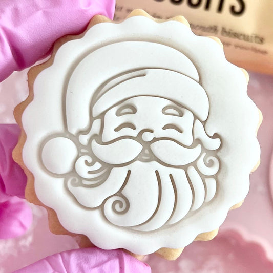 SANTA FACE STAMP