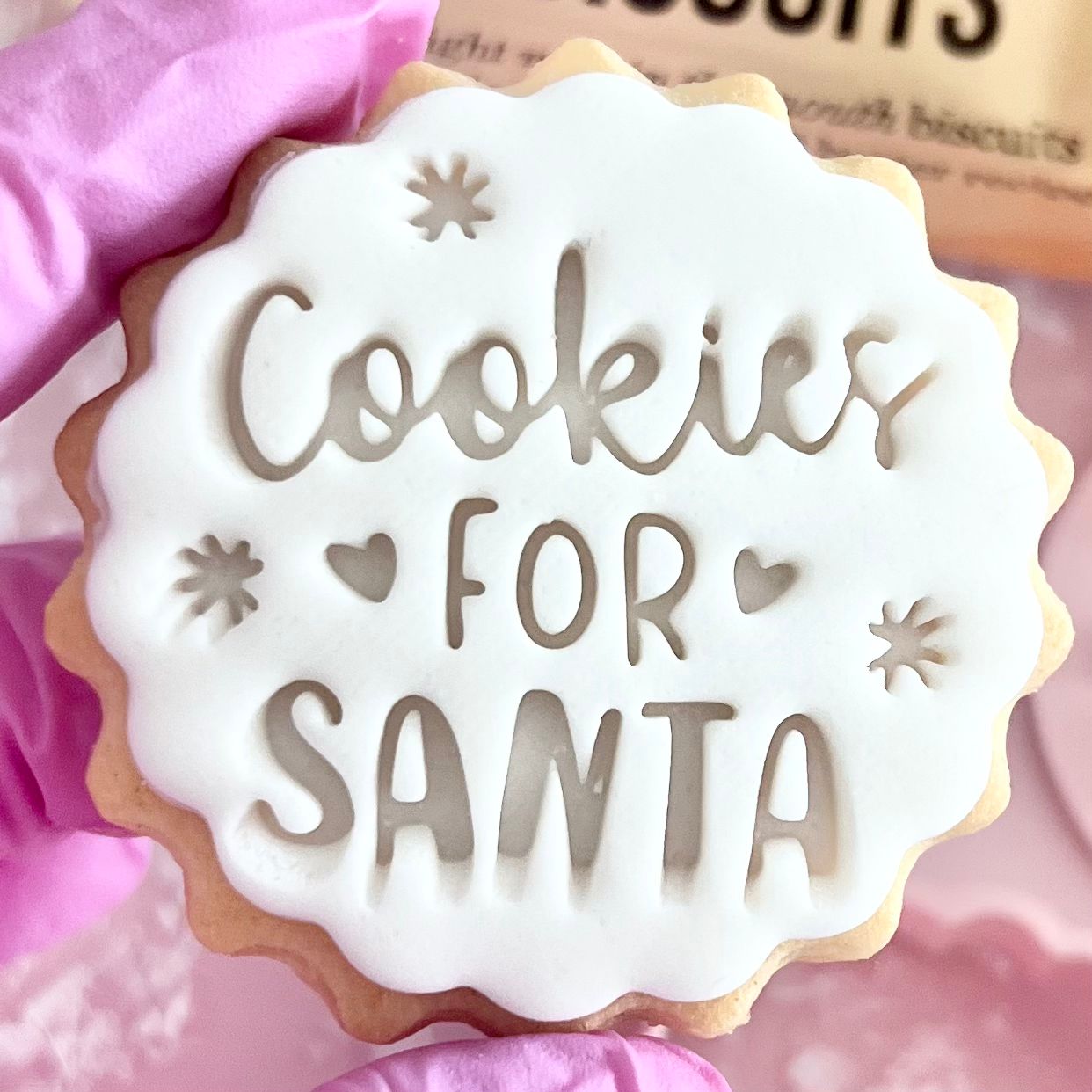 COOKIES FOR SANTA STAMP