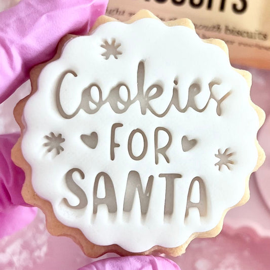 COOKIES FOR SANTA STAMP