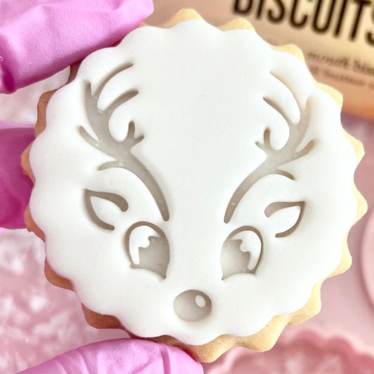 REINDEER FACE STAMP