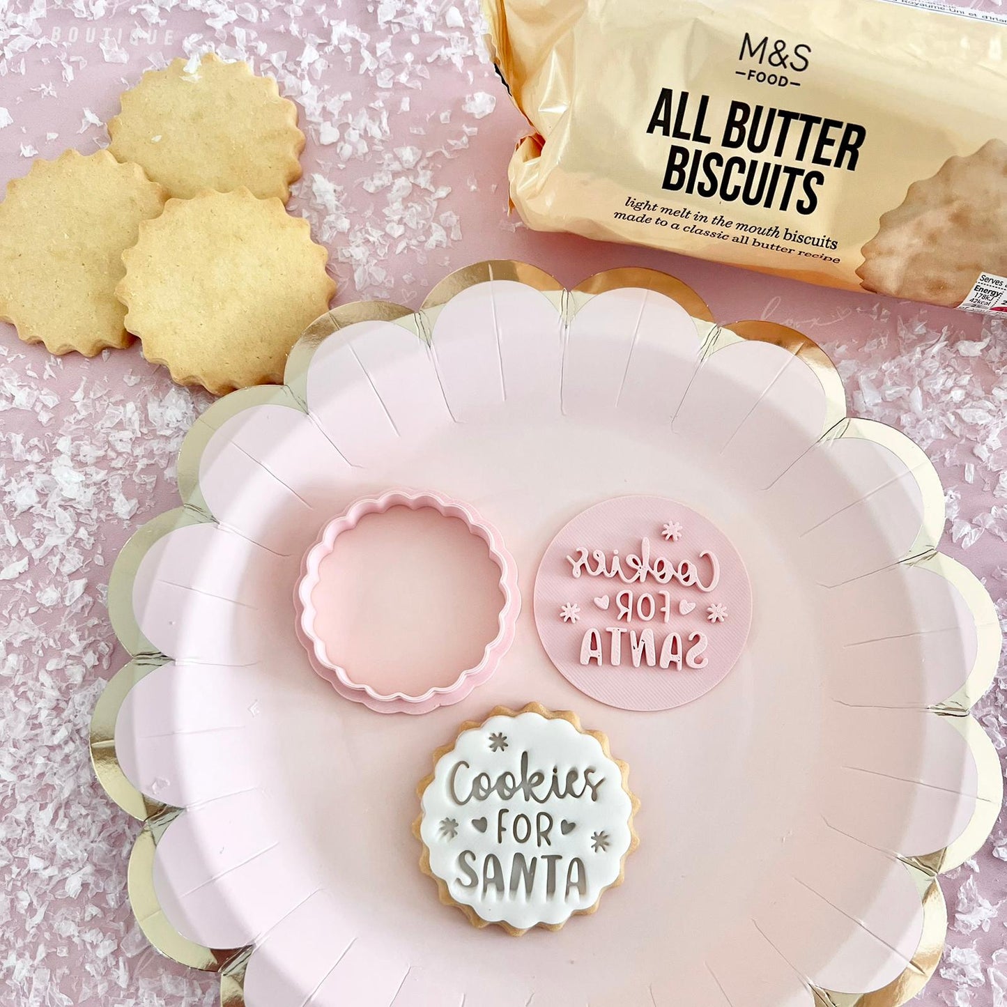 COOKIES FOR SANTA STAMP