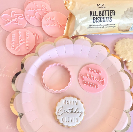 CUSTOMISED STAMP - NAME HEART