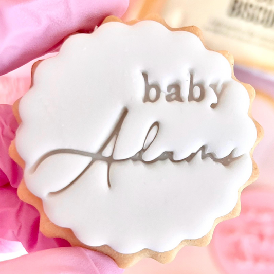 CUSTOMISED STAMP - BABY NAME