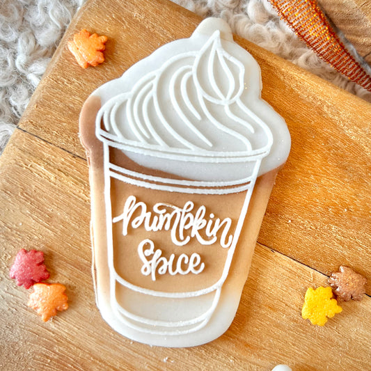 LATTE CUP - RAISED EMBOSSER