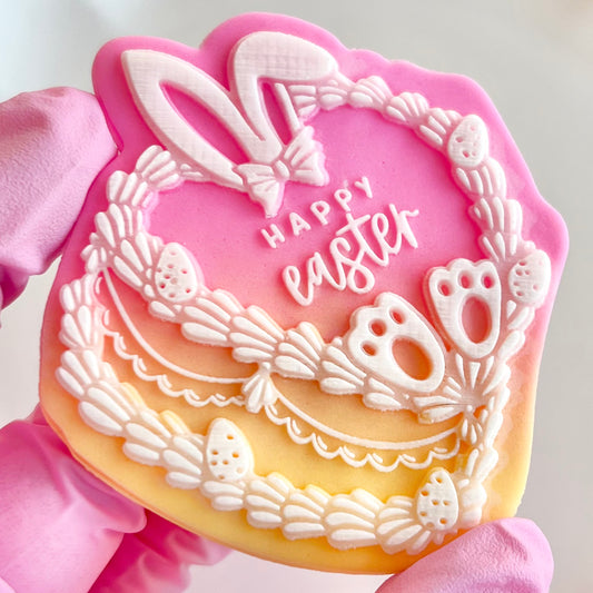 EASTER LAMBETH CAKE - RAISED EMBOSSER