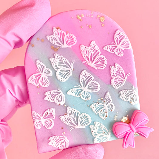 BUTTERFLY PATTERN - RAISED EMBOSSER