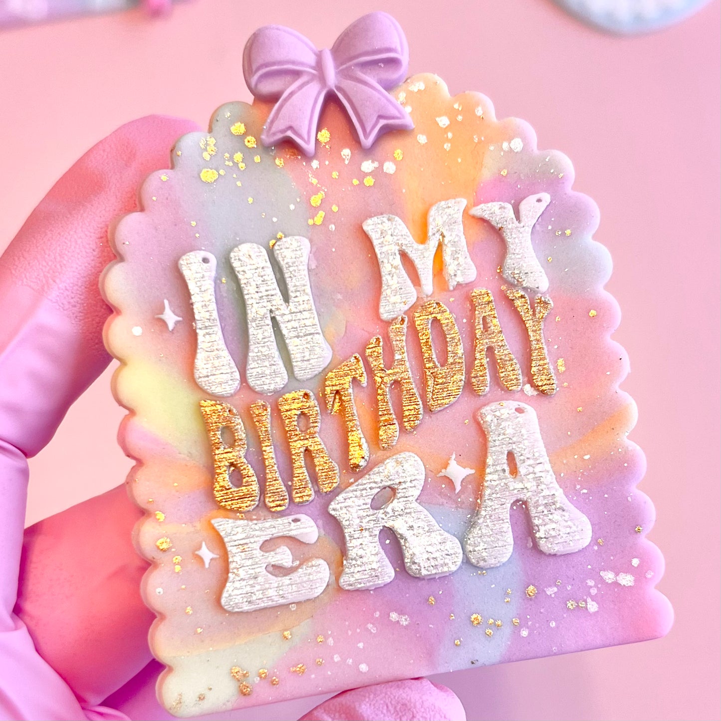 IN MY BIRTHDAY ERA - RAISED EMBOSSER