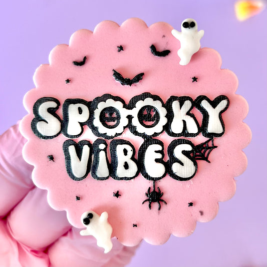 SPOOKY VIBES - DOUBLE POP - RAISED EMBOSSER