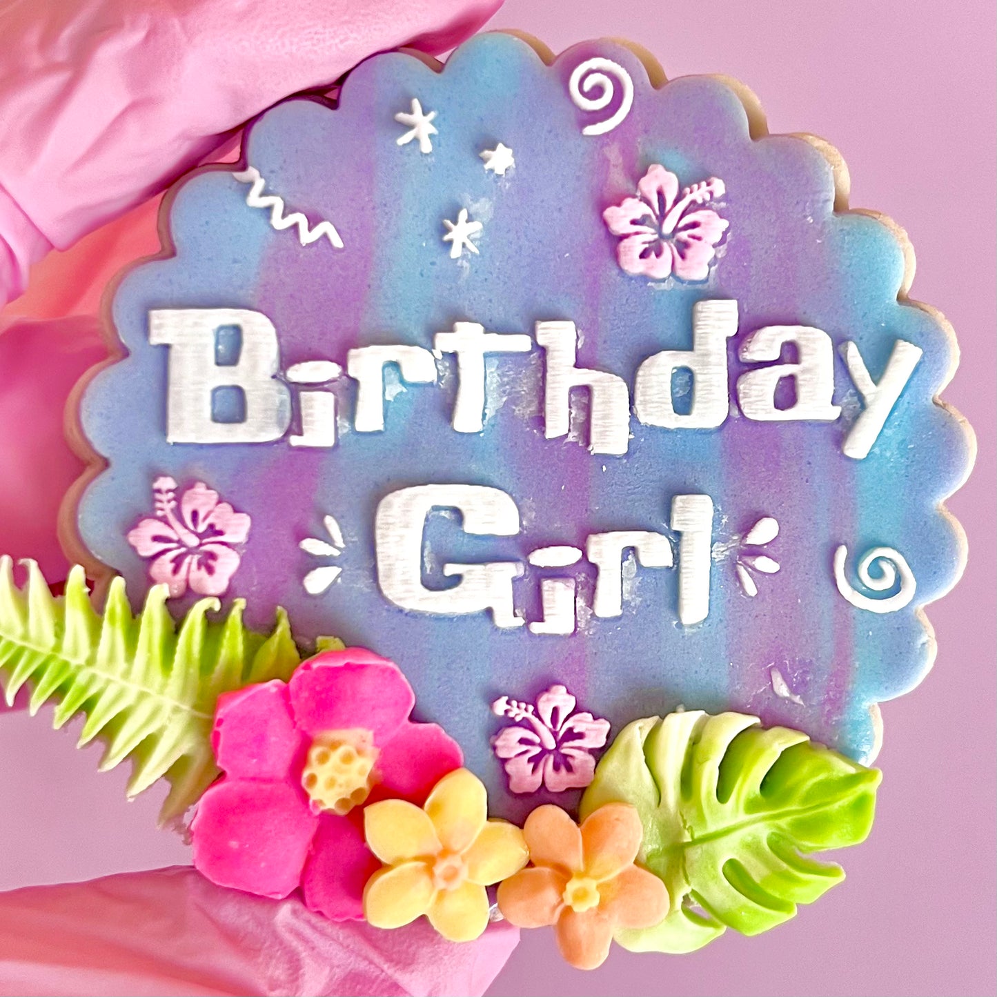 BIRTHDAY GIRL - RAISED EMBOSSER