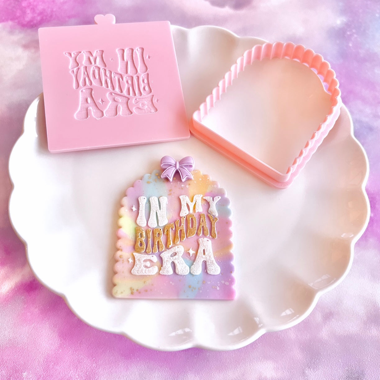 IN MY BIRTHDAY ERA - RAISED EMBOSSER